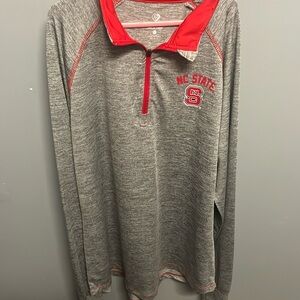 Youth L NC State Wolfpack colosseum quarter-zip-jacket